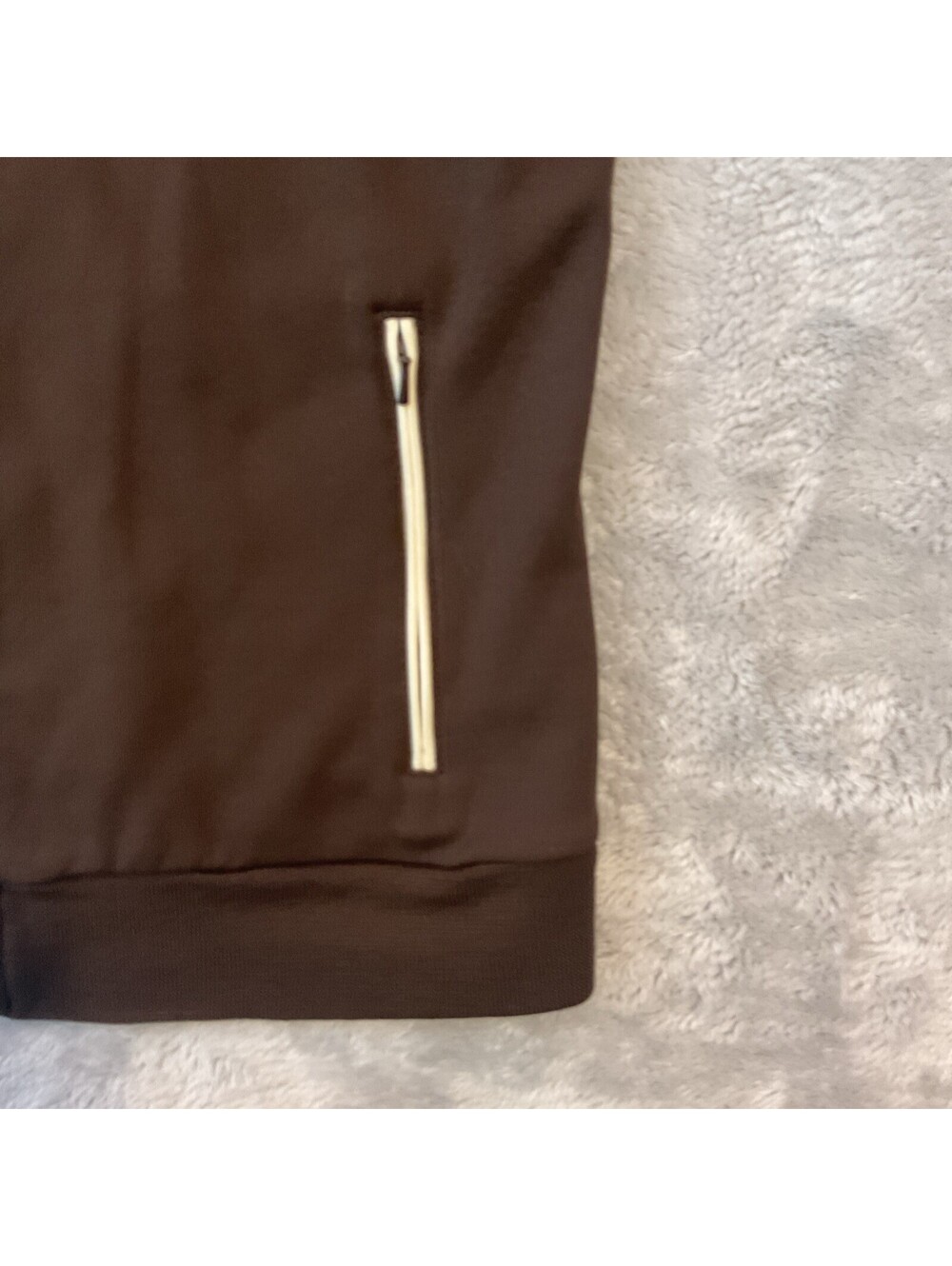 Lauren Active Ralph Lauren Brown Track Jacket Women Size Petite Medium - Picture 8 of 11